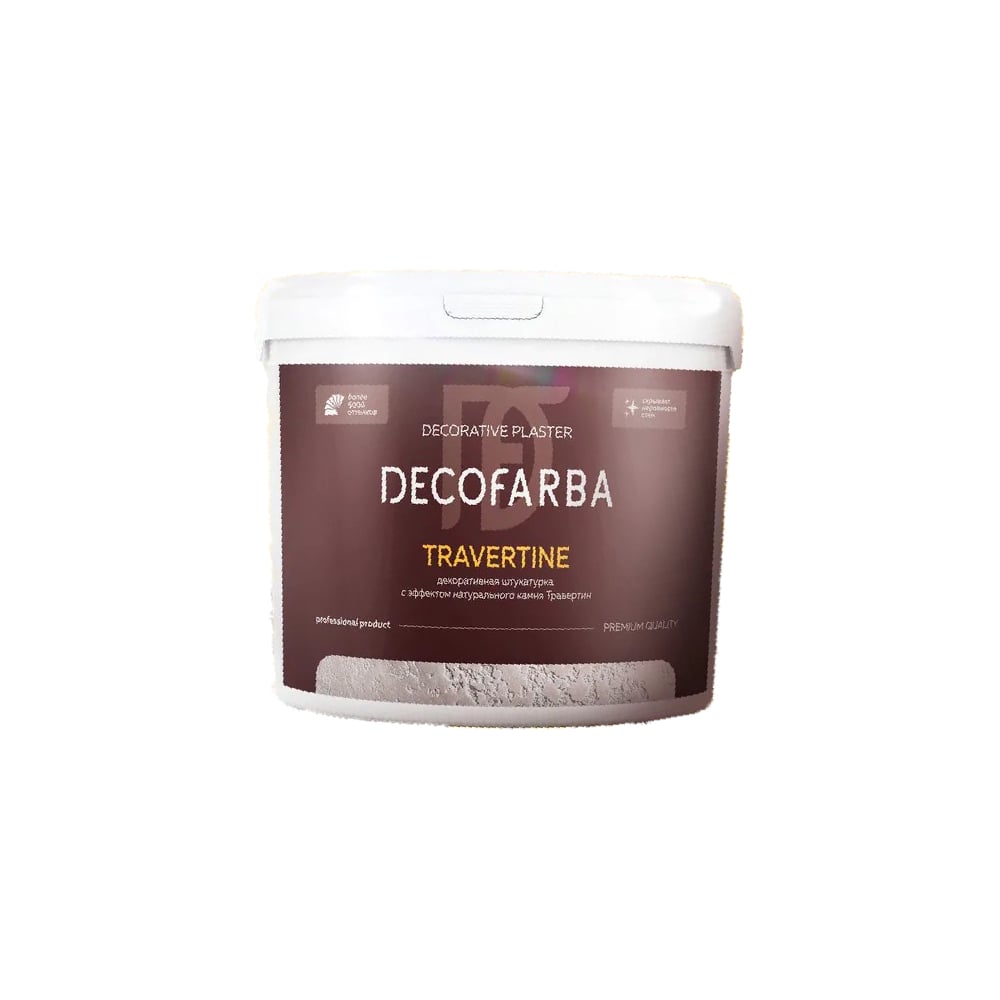 Изображение товара Декоративная штукатурка ABC FARBEN эффект камень Travertine 15 4300016282