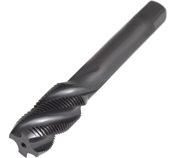 Изображение товара Метчик ТОЧИНТЕХ м/р М20x2,5 Р6М5/М2 ГОСТ 17933-72 BLACK OXIDE, с винтовой канавкой tn40156