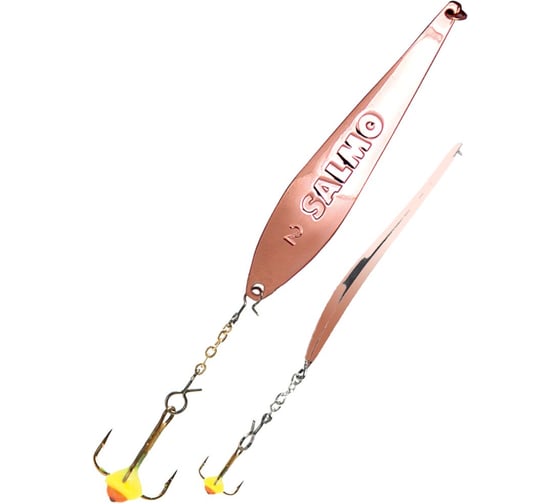 Изображение товара Вертикальная зимняя блесна Lucky John S-2-Z, с цепочкой и тройником, цвет C 82752-C