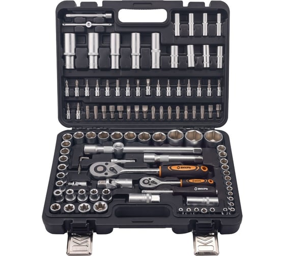 Изображение товара Набор инструментов Вихрь 1/2, 1/4, в кейсе 108 предметов 73/6/7/15