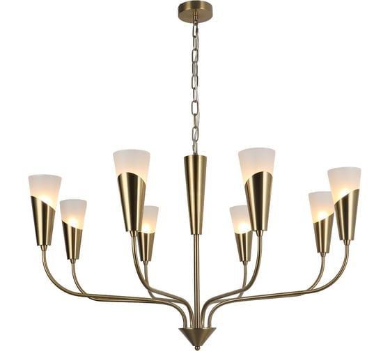 Изображение товара Люстра Gerhort в стиле модерн G31219/8BRS BRS+WT