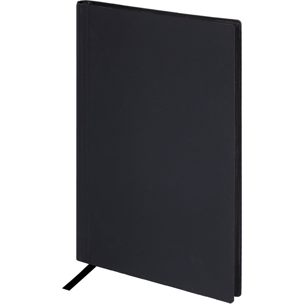 Изображение товара Бизнес-блокнот BRAUBERG А5 138x213 мм Personal, под кожу, 80 листов, клетка, черный 116608