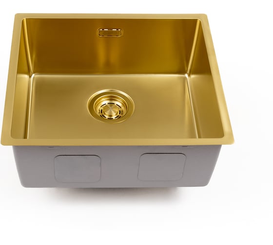 Изображение товара Мойка Grandex AQUA OPTIMA 49 PVD GOLD 5010861