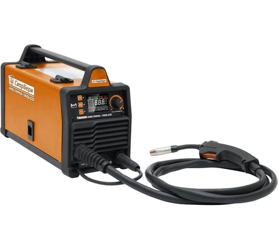 Изображение товара Сварочный полуавтомат СварБери MIG/MMAA-160LCD 871005
