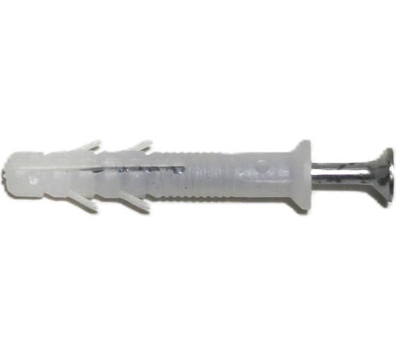 Изображение товара Дюбель-гвоздь R2R 6x40, потай, 500 шт. ДГВ-П-6х40-500