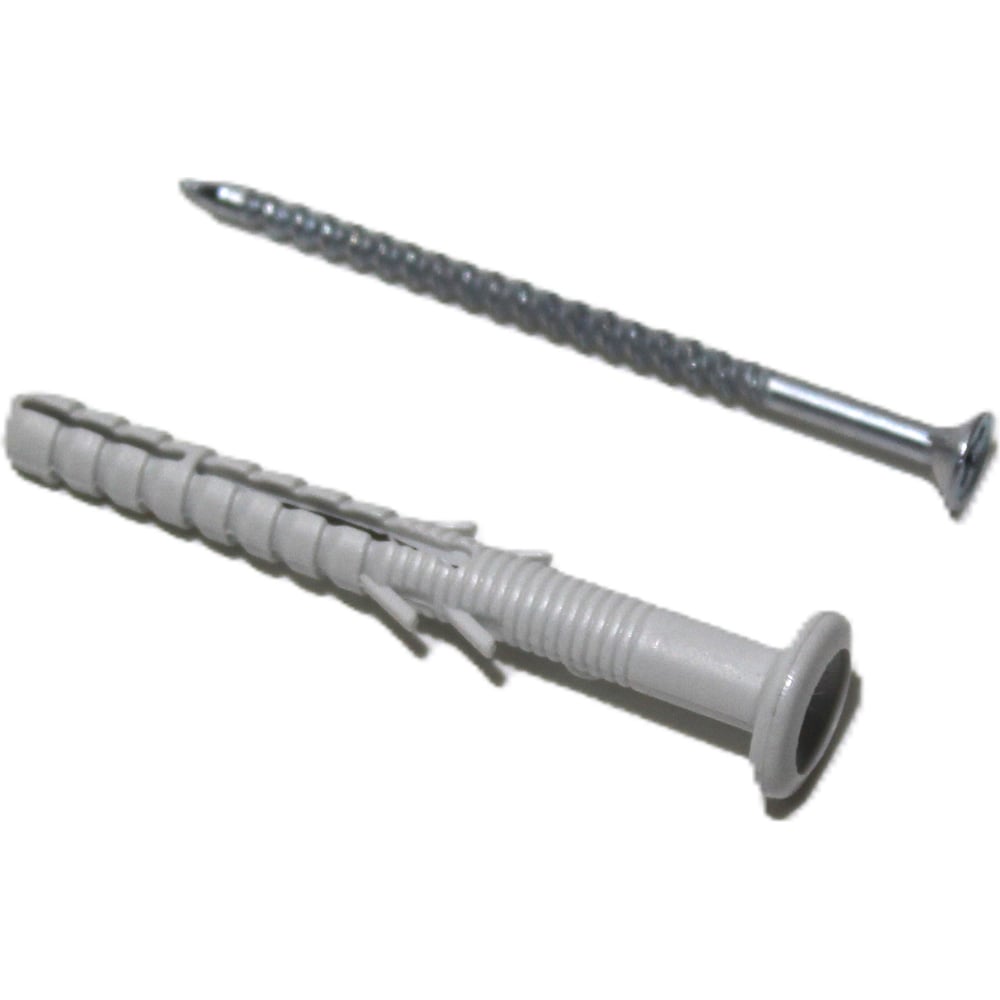 Изображение товара Дюбель-гвоздь R2R 6x60 гриб 80 шт. монтажный крепеж из полипропилена