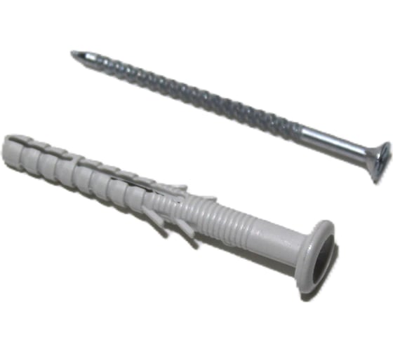 Изображение товара Дюбель-гвоздь R2R 6x60, гриб, 150 шт. ДГВ-Г-6х60-150