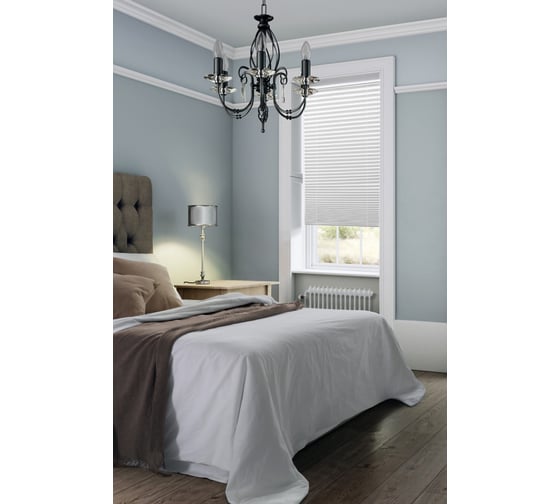 Изображение товара Плиссе натяжного типа Эскар Blackout белый, 68х170 см 140601068