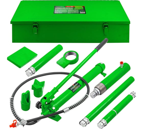 Изображение товара Набор гидравлического оборудования Rockforce для правки кузова, 20 т RF-TRA0204-2(61980)