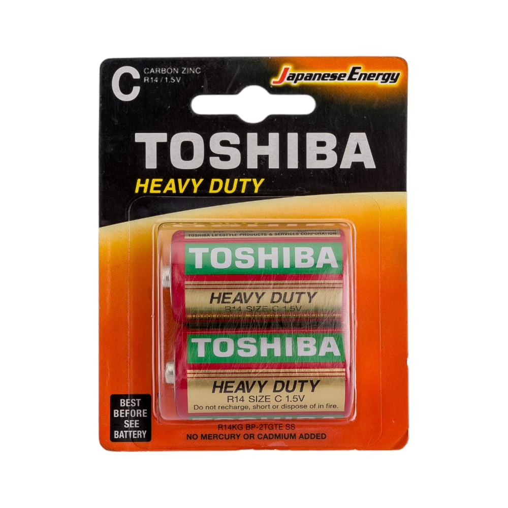 Солевой элемент питания Toshiba элемент питания тест на правду lr14 343 bl2 2 шт 732309