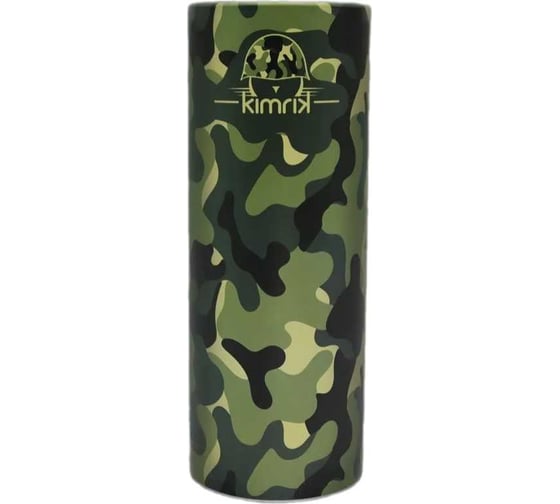 Изображение товара Салфетки бумажные в большой тубе KIMRIK ХАКИ, 3 слоя, набор 50 шт х 2 тубы, KG741128/2