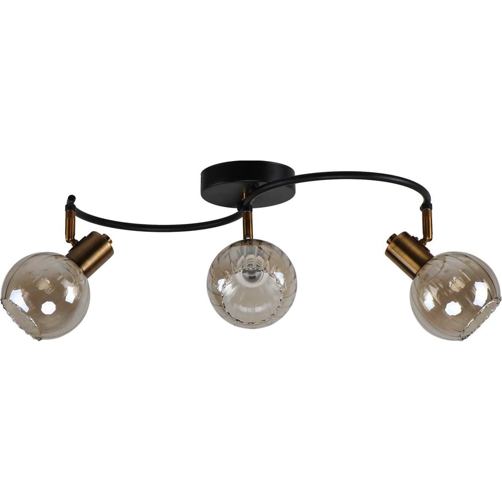 Изображение товара Потолочный светильник ЭкономСвет 20785/3GD+BK BR для современного интерьера