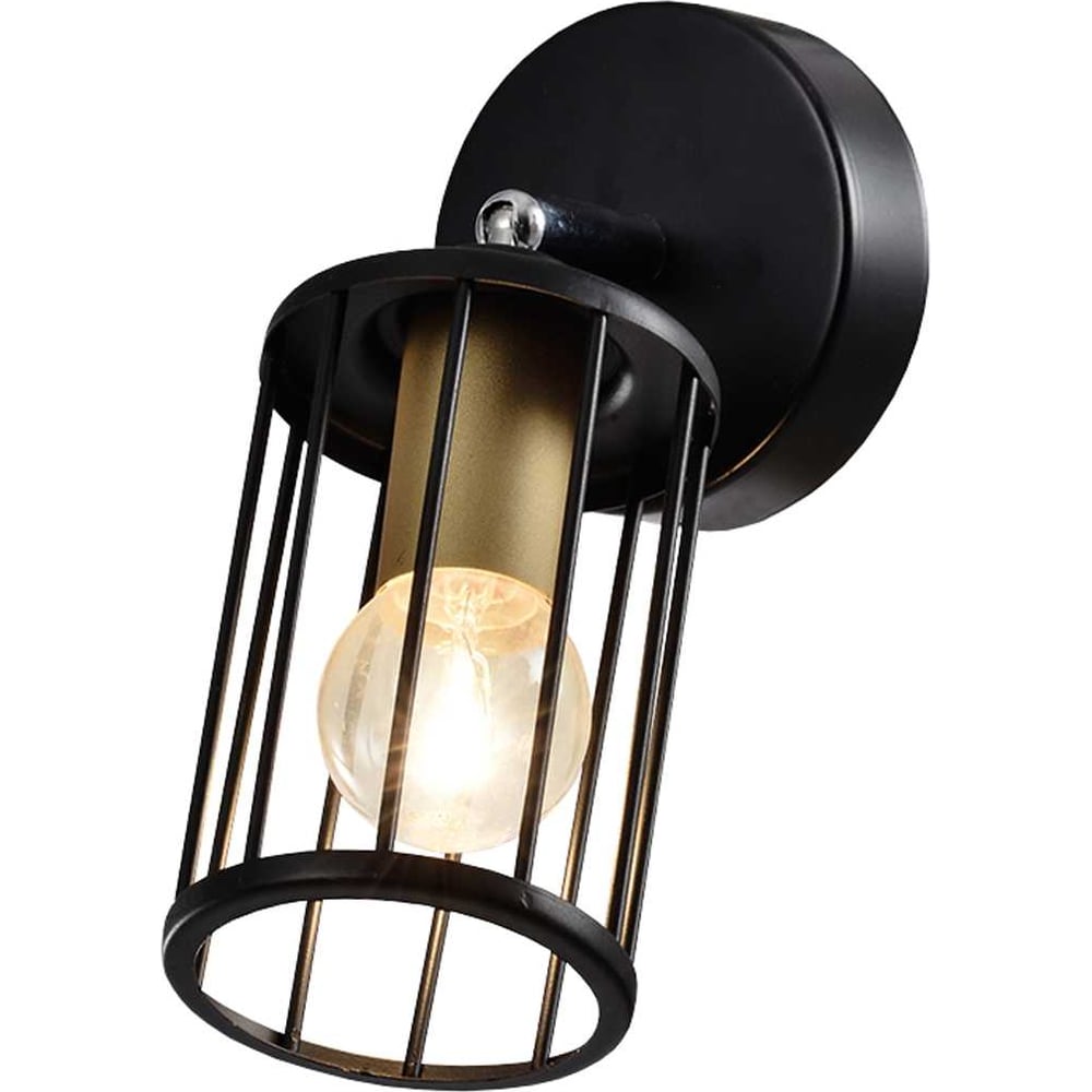 Изображение товара Спотовый светильник ЭкономСвет 14964/1wBK BK