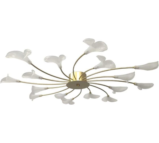 Изображение товара Люстра ЭкономСвет в стиле модерн 11120/16GD WT