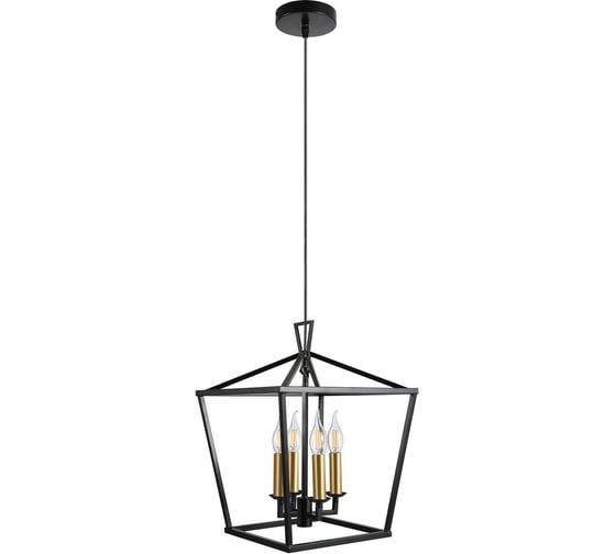 Изображение товара Люстра ЭкономСвет в стиле лофт 10276/4BK+GD