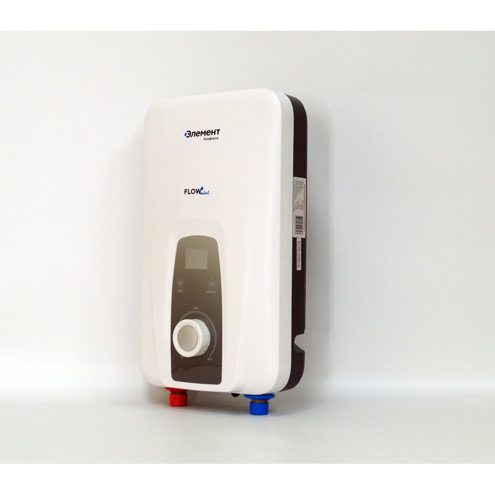 Изображение товара Водонагреватель проточный Элемент комфорта FLOW MINI 5,5кВт-1ф ECFM005