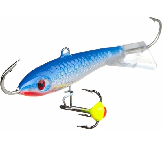 Изображение товара Балансир Lucky John CLASSIC 6, тройник, длина 60 мм, цвет 15H, блистер 81601-15H