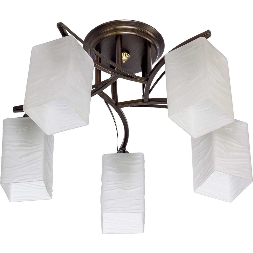 Изображение товара Потолочный светильник ЭкономСвет 53723/5WENGE WT современный стиль дизайн