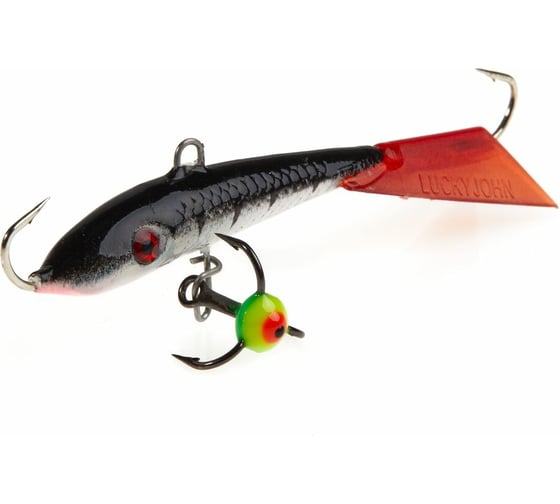 Изображение товара Балансир Lucky John FIN 4, тройник, цвет 12HRT 71413-12HRT