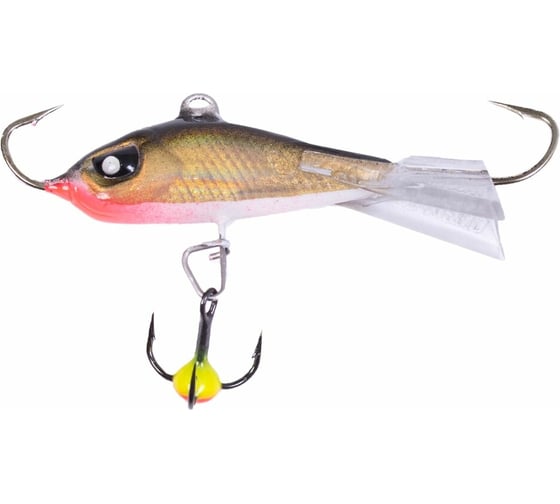 Изображение товара Балансир LUCKY JOHN BALTIC 4, тройник, длина 40 мм, цвет 10H, блистер 61401-10H