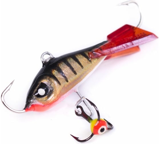 Изображение товара Балансир LUCKY JOHN BALTIC 5, тройник, длина 50 мм, цвет 11HRT, блистер 61501-11HRT