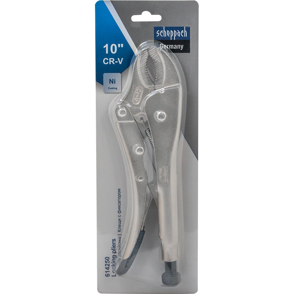 Изображение товара Зажим гейферный Scheppach 10 (250мм) Sch-614250(64600)