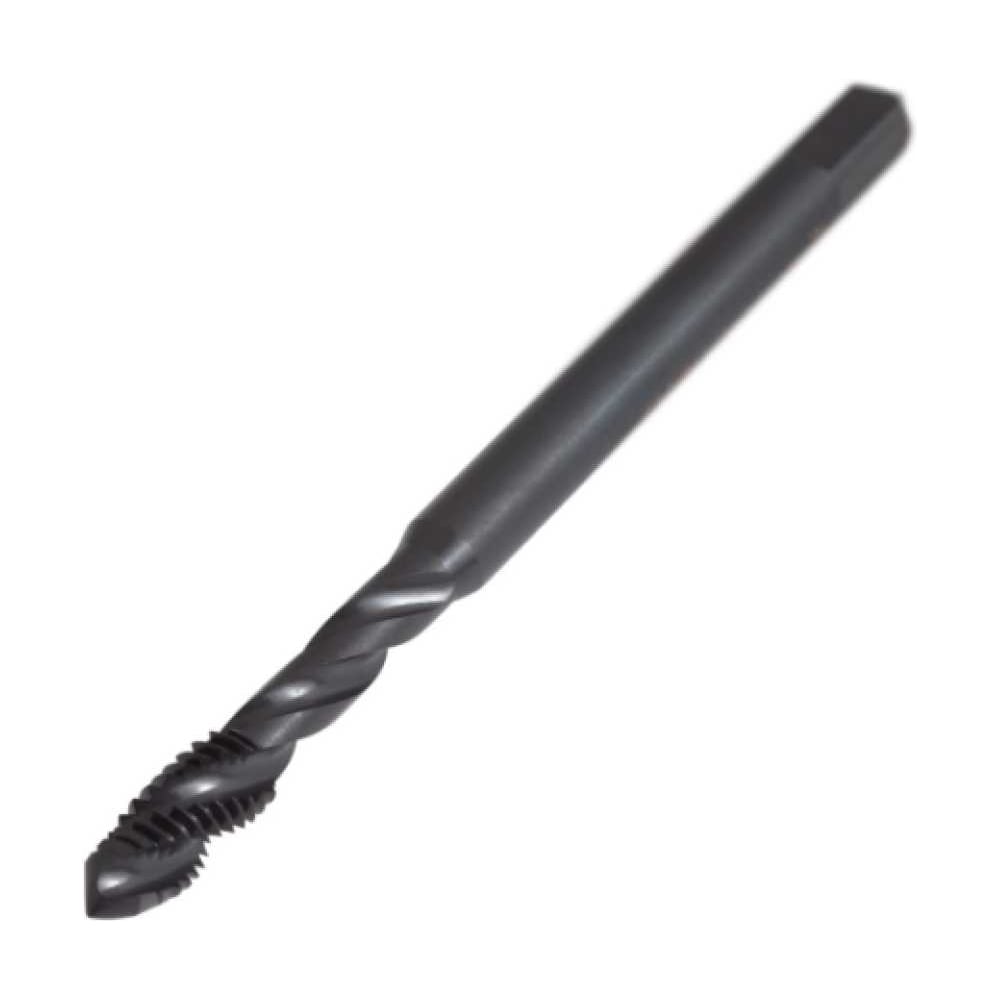 Изображение товара Метчик ТОЧИНТЕХ м/р М8,0x1,25 Р6М5/М2 DIN371 BLACK OXIDE, с винтовой канавкой tn40066
