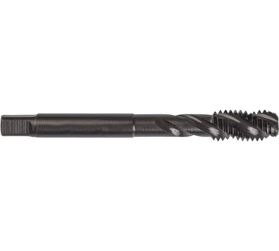 Изображение товара Метчик ТОЧИНТЕХ м/р М6,0x1,0 Р6М5К5/HSS-E DIN371 BLACK OXIDE, с винтовой канавкой tn40052