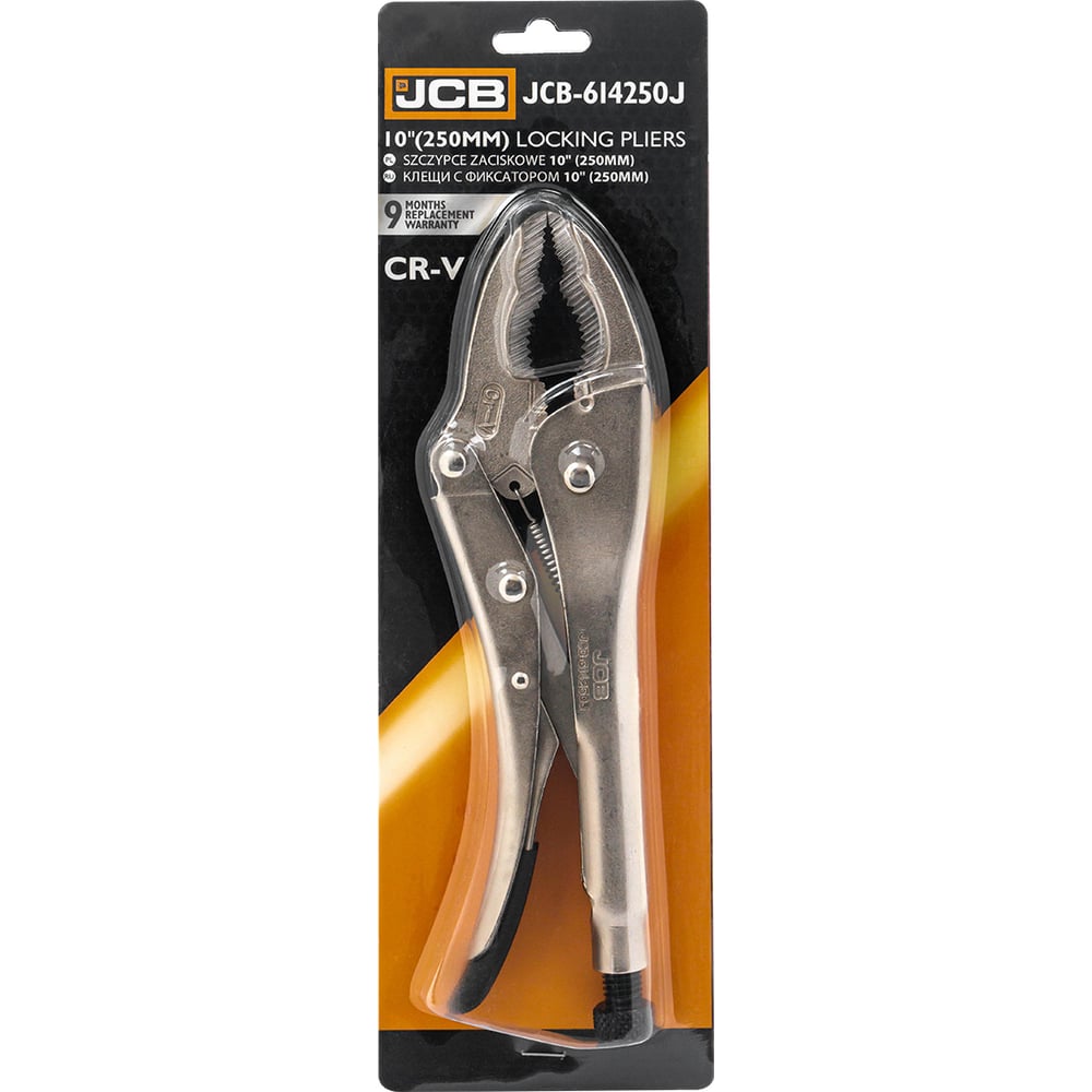 Изображение товара Зажим гейферный JCB 10 250 мм полупрофессиональный инструмент
