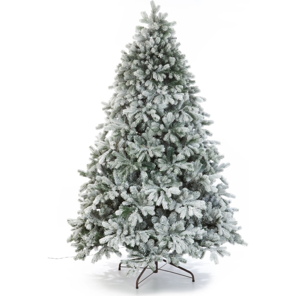 Изображение товара Ель CRYSTAL TREES Мольвено в снегу с вплетенной гирляндой, 230 см KP7230SL