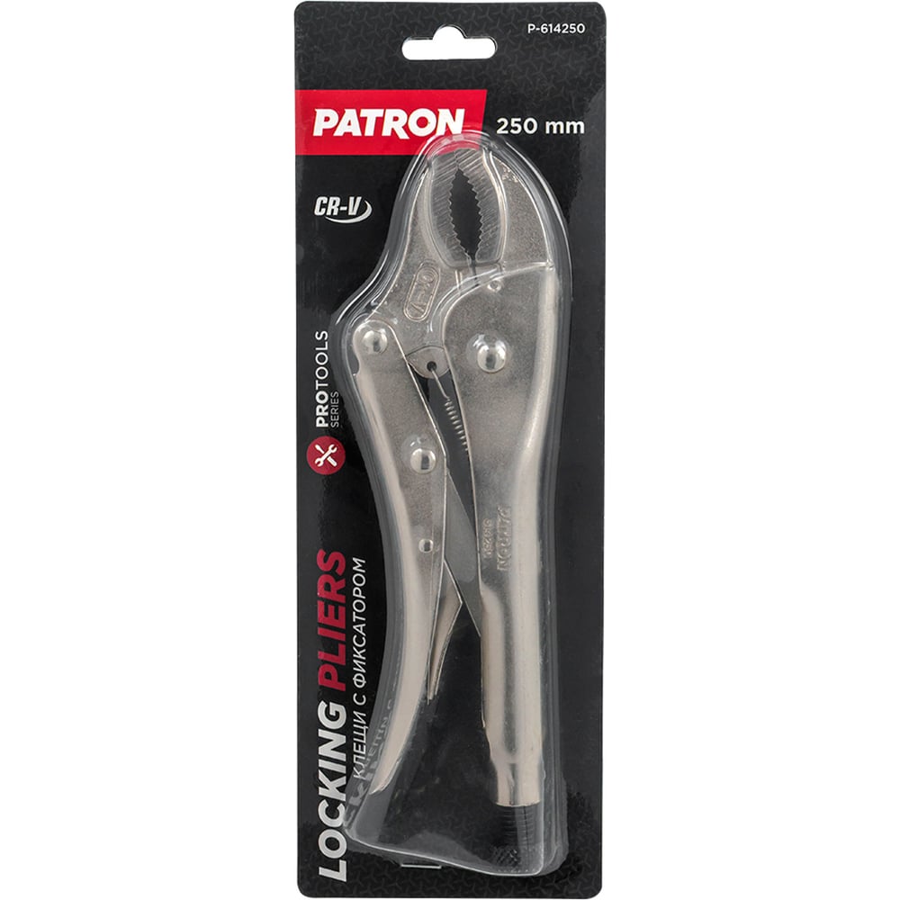 Изображение товара Зажим гейферный Patron 10 (250мм) P-614250(64598)