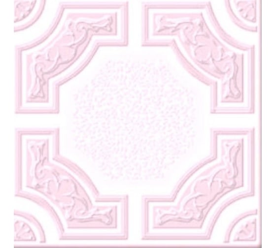 Изображение товара Плита потолочная ООО Гранд Пак KINDECOR, розовая 205-29, 4 м2, 322