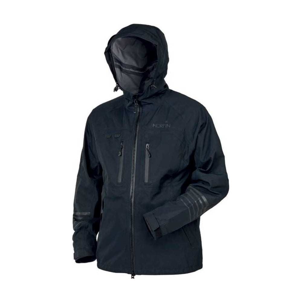 Изображение товара Мужская летняя мембранная куртка NORFIN TORRENT PRO 02 M-L черная