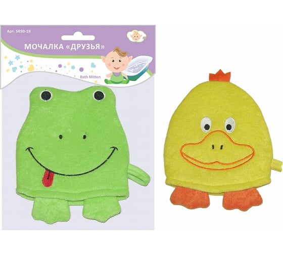 Изображение товара Мочалка-забава МУЛЬТИДОМ Друзья SR90-19