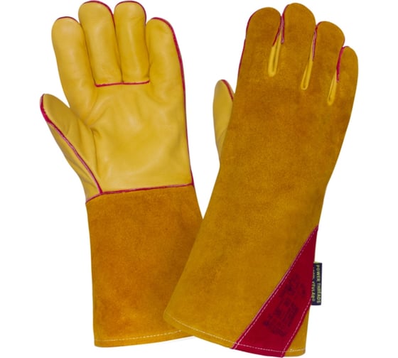 Изображение товара Перчатки-краги 2Hands р. 10.5, кожа КРС/спилок, КРС/швы, Kevlar Т33-11-ru Siberia