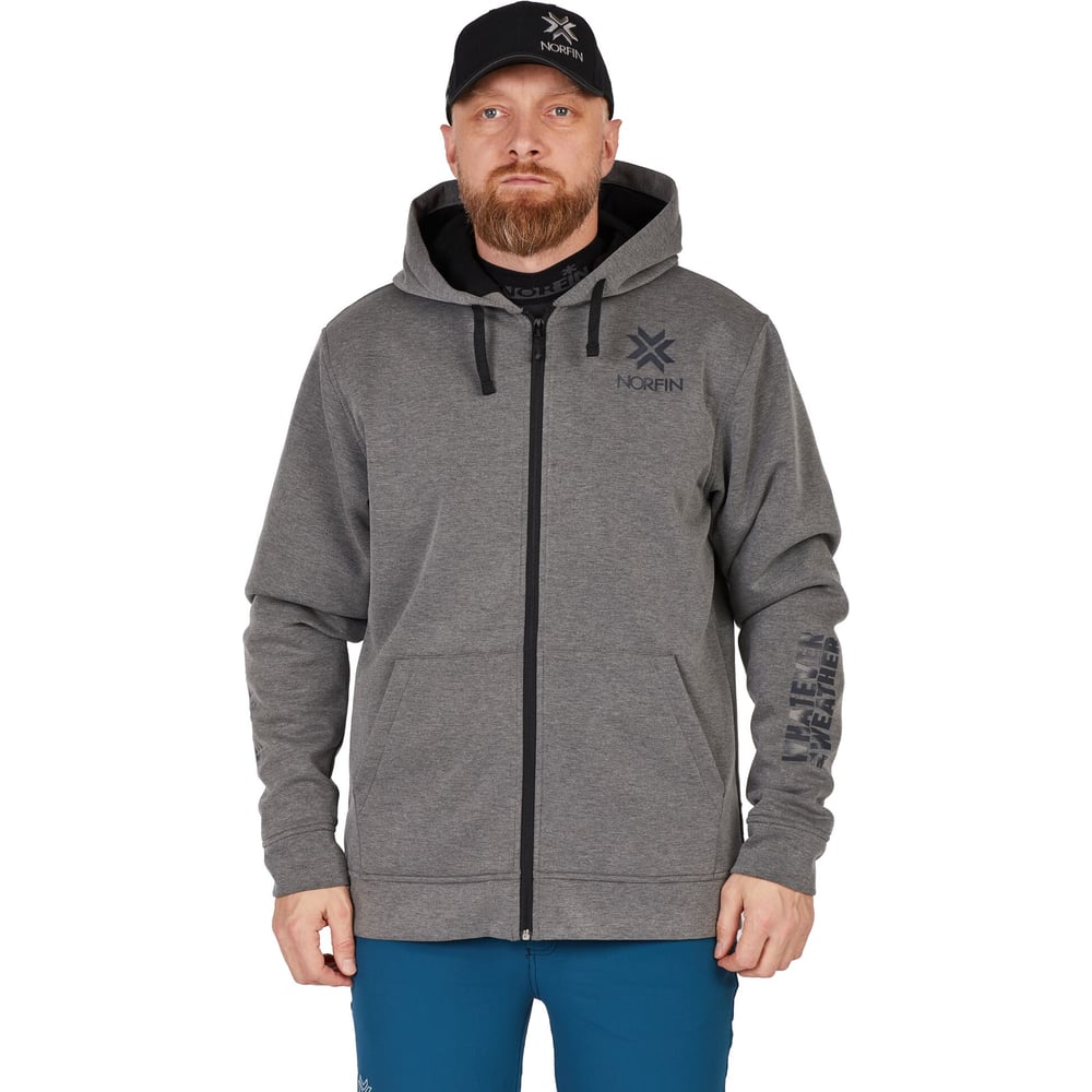 Изображение товара Худи NORFIN STREET 04 р XL AM-8014-04XL мужское утепленное серое