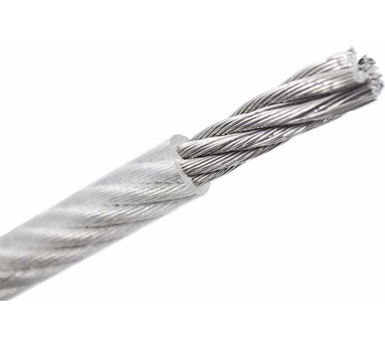 Изображение товара Канат стальной ООО ПКФ Сварком ПВХ 6/8 мм 10 шт k00005713