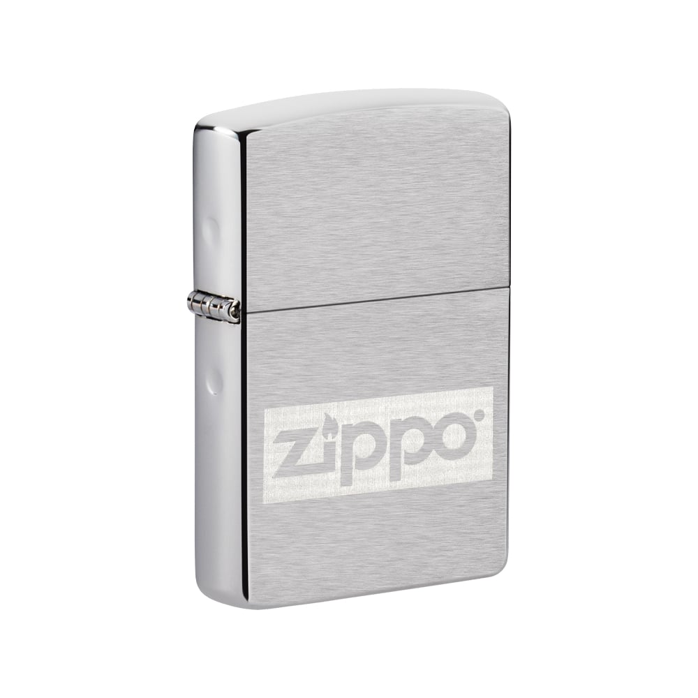 Изображение товара Подарочный набор ZIPPO фляжка 89 мл и зажигалка из латуни и стали серебристый