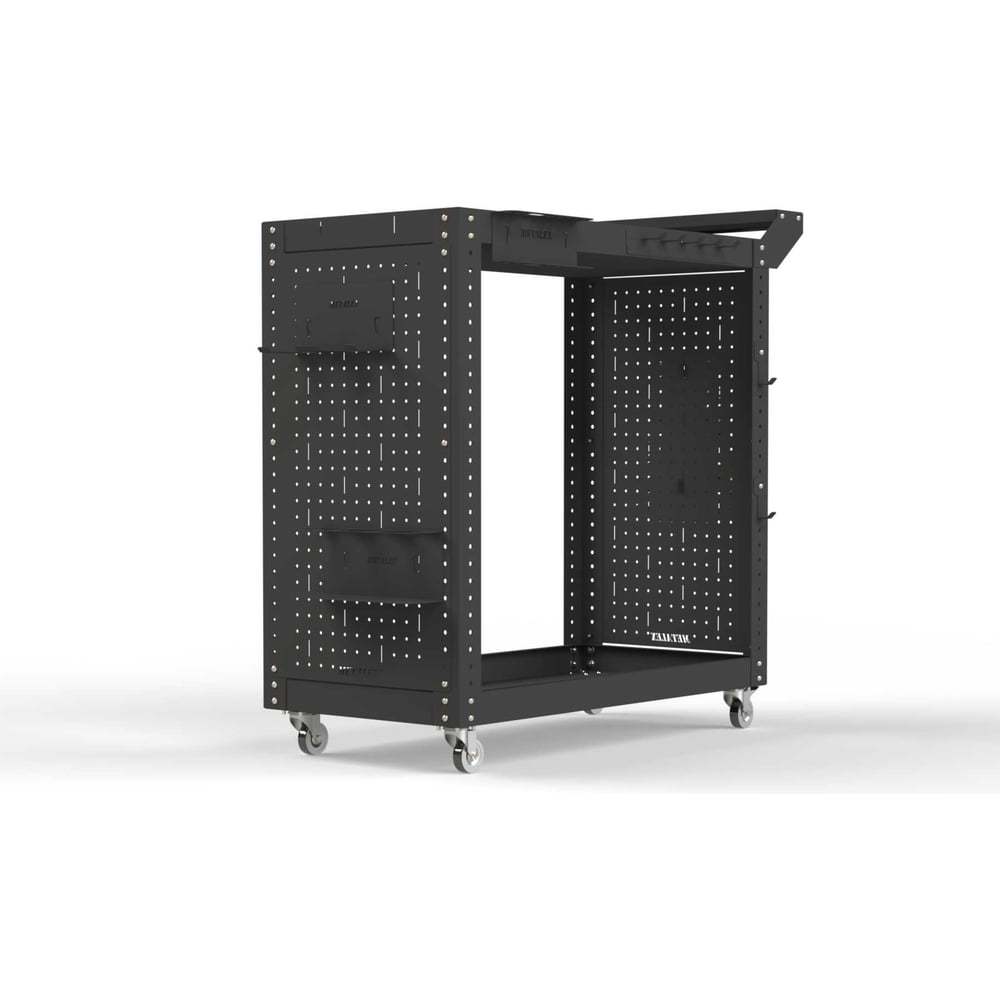 Изображение товара Тележка инструментальная Металекс Тип 2 900x400x800 мм серый 2 полки