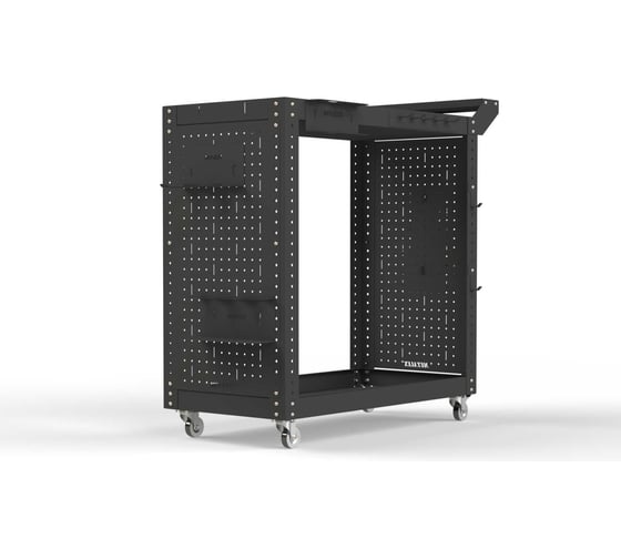 Изображение товара Тележка инструментальная ООО Металекс Тип 2 700x400x800 мм, 2-е полки, серый 118131