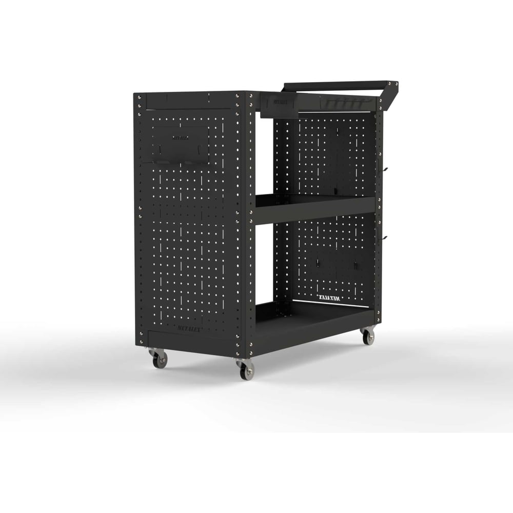Изображение товара Тележка инструментальная Металекс Тип 2 700x400x950 мм серый