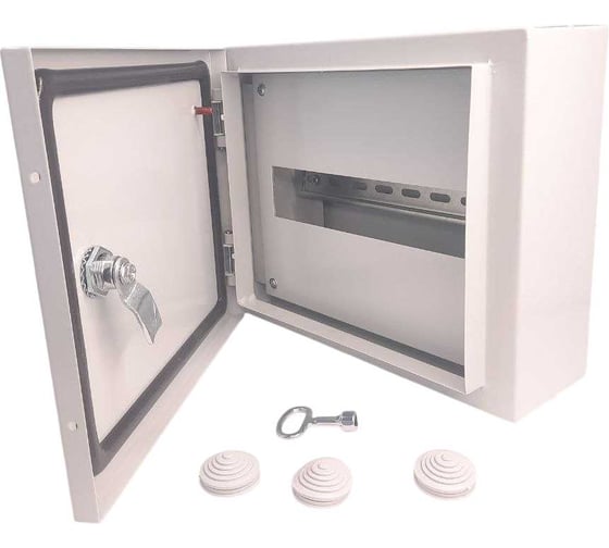 Изображение товара Корпус металлический DIRECT ELECTRIC PROFI IP-54 ЩРН-12 (250x300x120) DE16202113