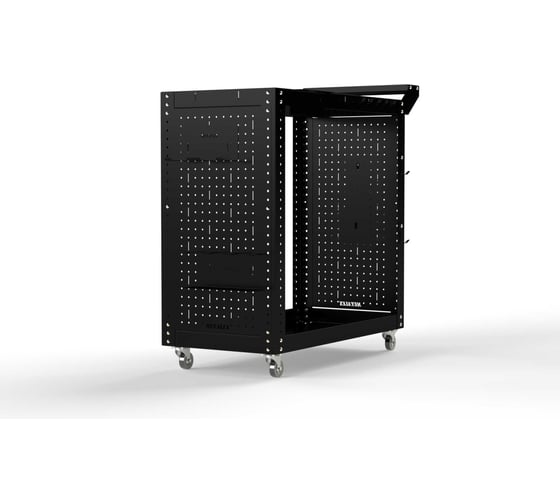 Изображение товара Тележка инструментальная ООО Металекс Тип 2 800x400x800 мм, 2-е полки, черный 118140
