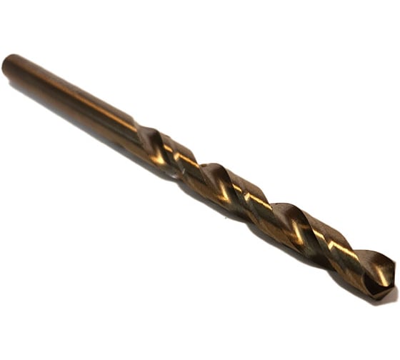 Изображение товара Сверло по металлу СВК 3,5 Р6М5К5 А1 HSS-Co кобальт, с цилиндрическим хвостовиком, 10 шт Н0000028774