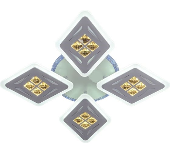 Изображение товара Люстра светодиодная ЭкономСвет 50548/4WT RGB