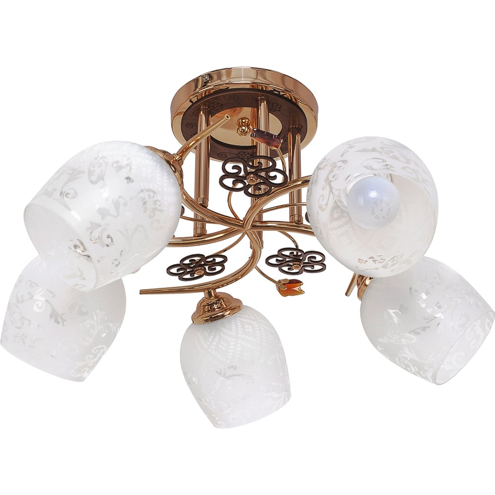 Изображение товара Потолочный светильник ЭкономСвет 1425YX/5FGD WT