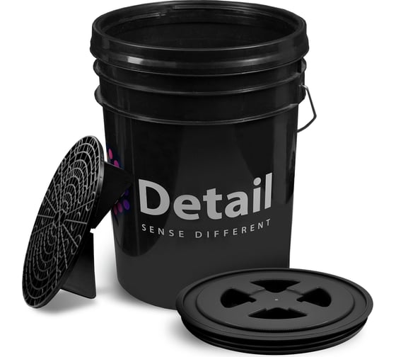 Изображение товара Ведро Detail черное DT-0222