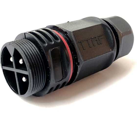 Изображение товара Водостойкий 3-полюсный разъем TTAF Elektronik вилка 250V 20A IP68 WPM-0300M20