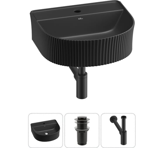 Изображение товара Набор Wellsee 3 в 1 Festive Fox накладная/подвесная раковина 45x40 см 20213682R