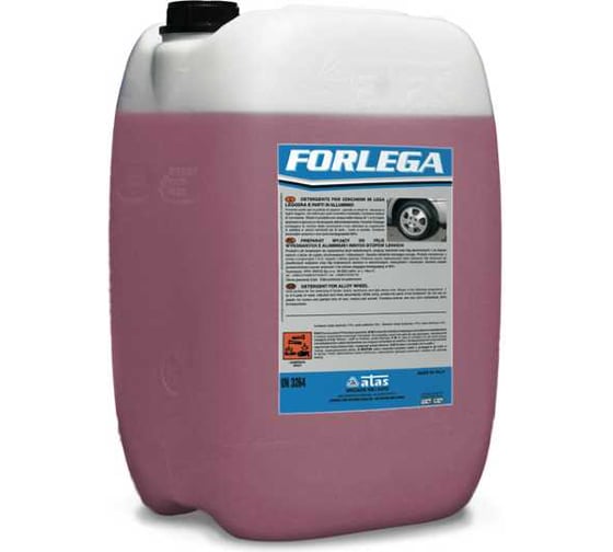 Изображение товара Средство для мойки дисков Atas FORLEGA на кислотной основе (концентрат), 12 кг А1902